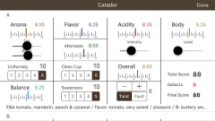 The best cup of coffee in history: experience sharing with app- Catador Cupping