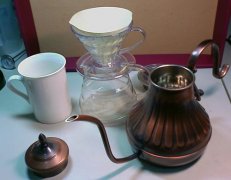 Discussion on the Cooking effect and characteristics of hario V60 conical filter Cup hand-flushing step demonstration V60 filter Cup