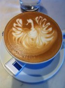 Latte Art pull Swan Teaching-Rosetta's Standard Coffee Swan score Standard