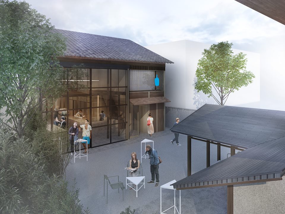 Blue Bottle Blue bottle Coffee opens a new store! The largest Kyoto store in Japan opened at the end of March.