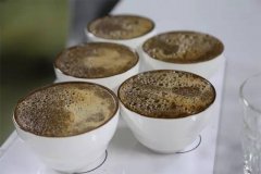 What is the cup test often mentioned in coffee? what is its function?