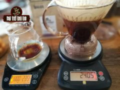 Coffee hand-brewing skill | practical parameters of 
