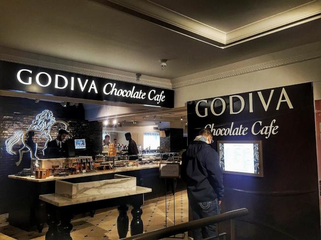 Godiva Godivan sells part of his business and wants to open a coffee shop! Coffee is easier to earn than chocolate?