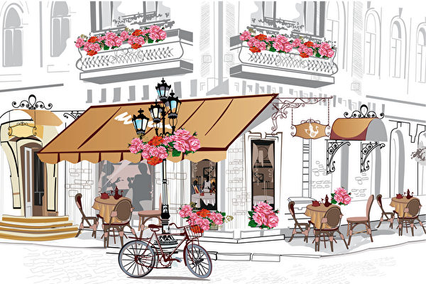 The top ten old cafes in Paris are still very popular after 100 years of operation.