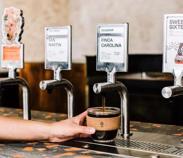 Sydney's Single O installs the world's first self-service coffee faucet prototype