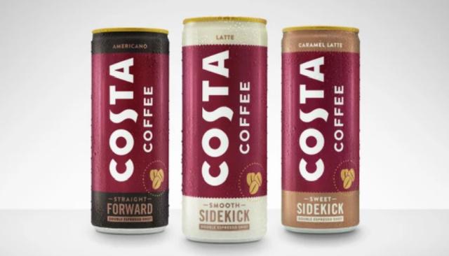 After Coca-Cola acquired Costa, it launched Costa canned coffee for the first time.