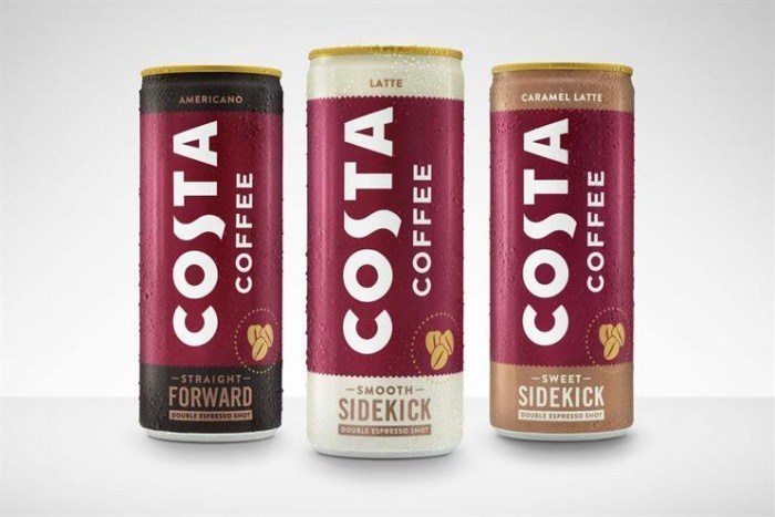After buying Costa for $5.1 billion, Coca-Cola launched its first Costa canned coffee!