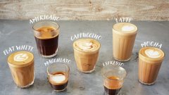 Common types and names of espresso! Does 