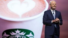 Starbucks, the profit king of coffee shops, reported a 6% increase in same-store sales and a 9% one-day rise in its share price.