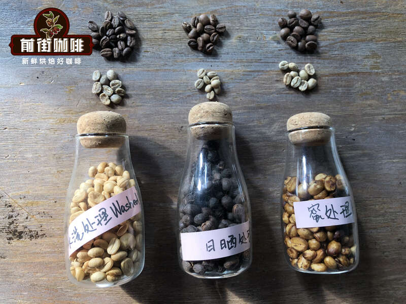 What is the method of coffee bean enzyme treatment? What difference does coffee bean sunbathing water wash honey treatment have?