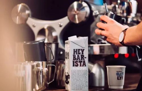 What about the OATLY brand? Oatmeal milk from tens of thousands of cafes will also be on the market!
