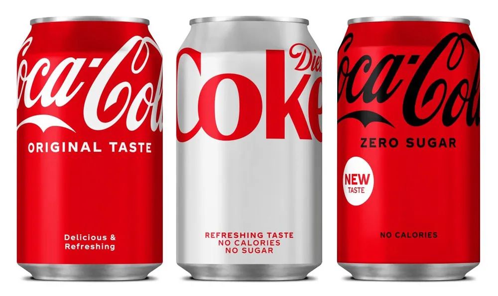 Coca-Cola replaces New 2021 Packaging Coca-Cola logo Design concept