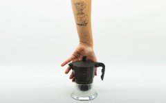 Mocha pot composition How to use mocha pot to make latte To press powder Mocha pot brewing tips