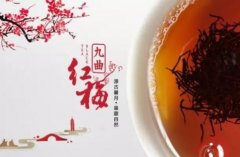 Black tea Jiuqu red plum aroma taste characteristics and efficacy taboo and function what grade in Jiuqu red plum
