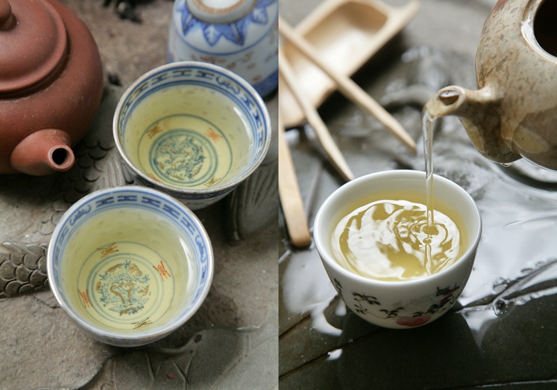 Taiwan tea production area Wenshan bao tea, Gaoshan tea, frozen top oolong tea, Tieguanyin flavor